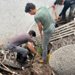 Jóvenes del Comité Municipal apoyan a adultos mayores afectados por las lluvias; Ernesto Núñez reconoce su compromiso solidario