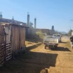 Autoridades intentan desalojar predio invadido en Uruapan; «paracaidistas» los confrontan