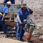 Ooapas restablece el funcionamiento del drenaje sanitario frente a la XXI Zona Militar