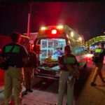 Colapsa cama elástica en fiesta patronal del Barrio La Magdalena, hay 5 menores heridos