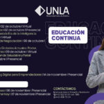 UNLA amplía las oportunidades de actualización profesional con su oferta de Educación Continua