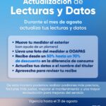 Adolfo Torres invita a las y los usuarios a aprovechar la campaña de Actualización de Lecturas y Datos