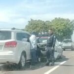 Se registra choque por alcance entre tres vehículos en la Morelia-Pátzcuaro