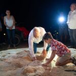 Con apoyo de 27 campamentos, Michoacán proyecta el nacimiento de 1.8 millones de tortugas: Bedolla