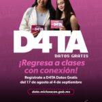 D4TA Datos Gratis ahora beneficiará a docentes de bachillerato y universidad pública