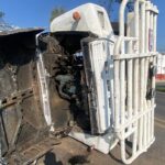 Se registran dos volcaduras de camiones de carga en Morelia; no hubo lesionados
