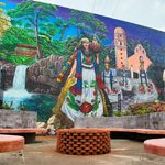 El mural más grande de Michoacán se encuentra en la Plaza de la Ranita en Uruapan