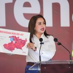 En 2027 se ratificará la fuerza de Morena en Michoacán: Gladyz Butanda