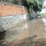 Estancamiento de aguas negras y pluviales generan foco de infección en la Ampliación El Porvenir, Morelia