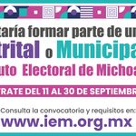 IEM abre convocatoria para integrar sus órganos desconcentrados rumbo al Proceso Electoral 2026-2027