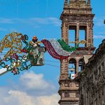 Morelia se ilumina de colores patrios durante septiembre