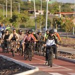 Encabeza Bedolla rodada ciclista por el segundo aniversario del Bulevar Martí Mercado de La Piedad