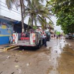 PC estatal brinda atención a familias afectadas por fuerte oleaje en Playa Azul: Raúl Zepeda