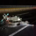 Motociclista muere tras accidente en la autopista Siglo XXI