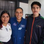 Orgullo michoacano en la NASA: Astronauta mexicano distingue a jóvenes del Cecytem