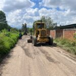 Gobierno de Morelia atiende camino junto a las canchas de Policía y Tránsito