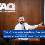 Académico pide aprovechar la inteligencia artificial para beneficiar a lasociedad