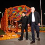 Con altares de Día de Muertos, honra Bedolla memoria de elementos caídos de la Guardia Civil