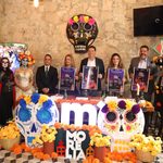 Presenta Alfonso Martínez Alcázar cartelera de Día de Muertos en Morelia