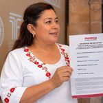Belinda Iturbide realiza registro para la Coordinación Distrital Federal de la Defensa de la Transformación y la Soberanía Nacional