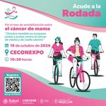 Promueve SSM detección de cáncer de mama con rodada y Feria de Salud en Morelia
