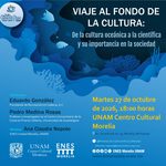 UNAM Centro Cultural Morelia invita a Café Científico sobre las culturas de las ciencias
