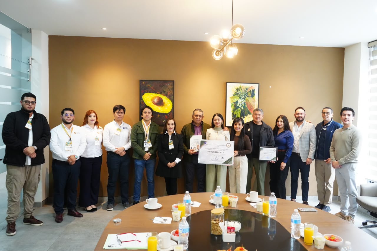 CEDH Michoacán entrega Distintivo “Empresas Comprometidas con los Derechos Humanos 2026” a T&C Fruits - Exeni