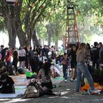 Con altares y tapetes tradicionales, Morelia vive el Día de Muertos