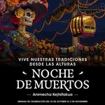 Vive la Noche de Muertos desde las alturas en el teleférico de Uruapan