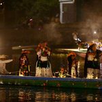 Canales iluminados y ofrendas flotantes en Urandén; última oportunidad de vivir “El camino de las ánimas”